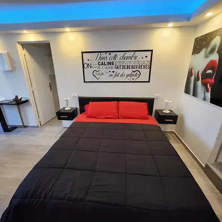 Loveroom66 Studio Romantique Avec Jacuzzi Balneo 2 Places Lejlighed